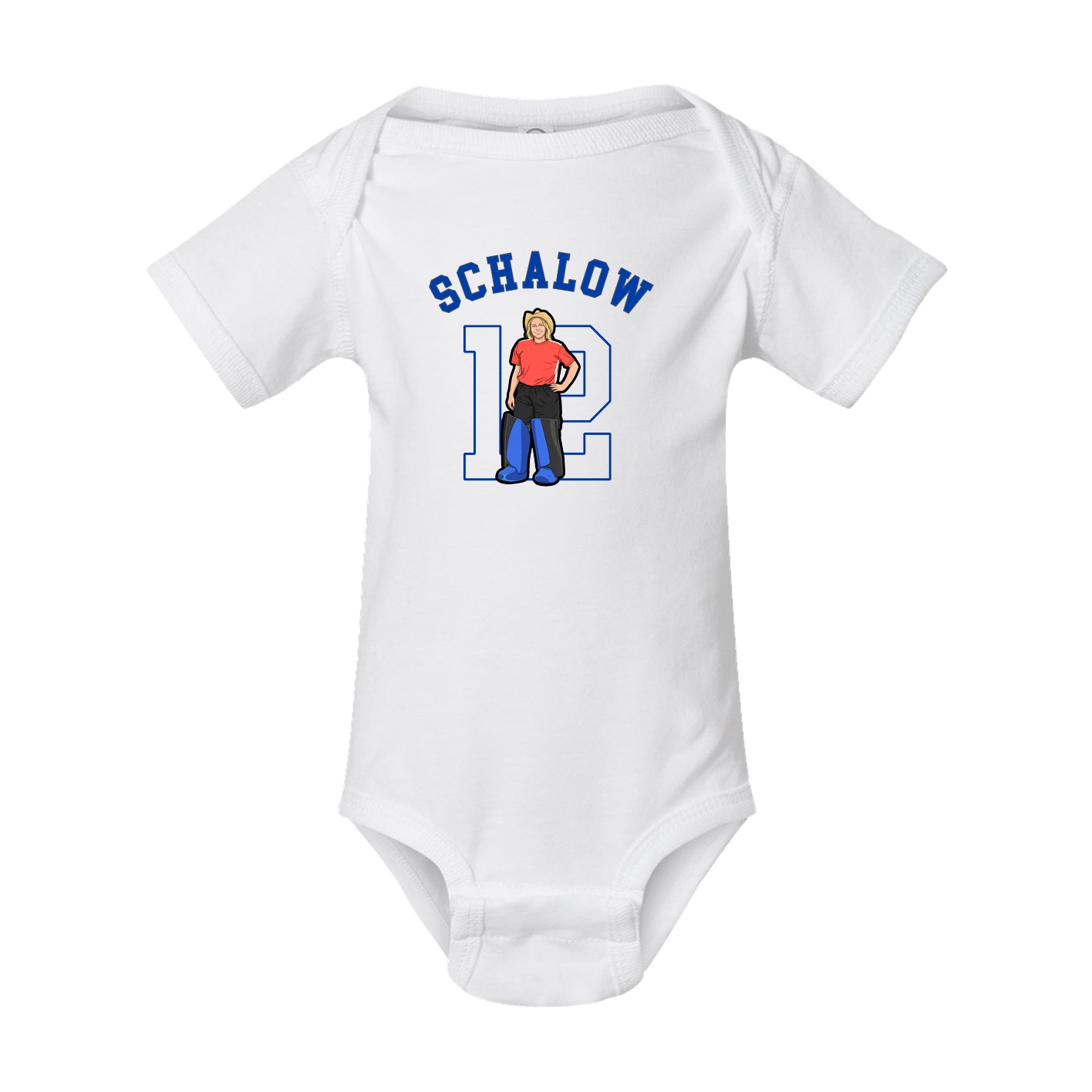 Baby Onesie — Shirsey Arch in White