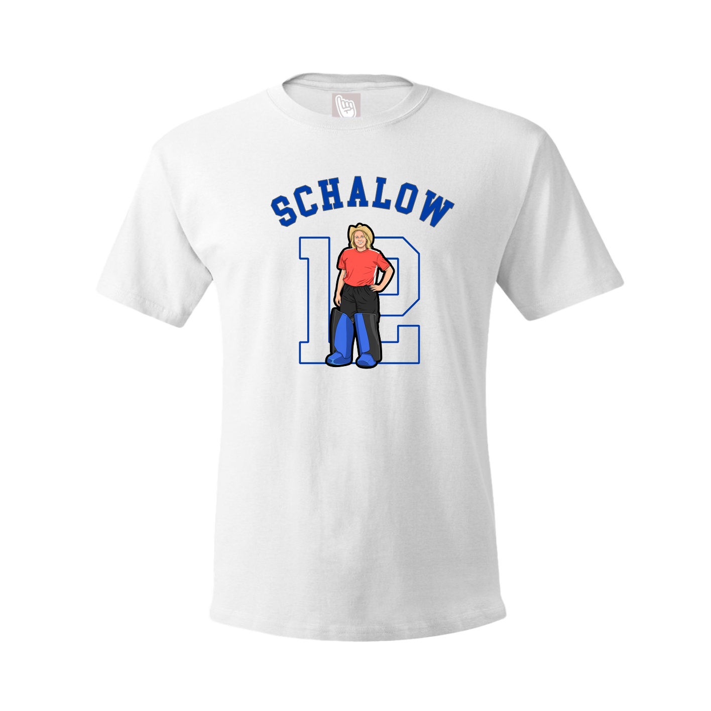 Youth Tee — Shirsey Arch in White