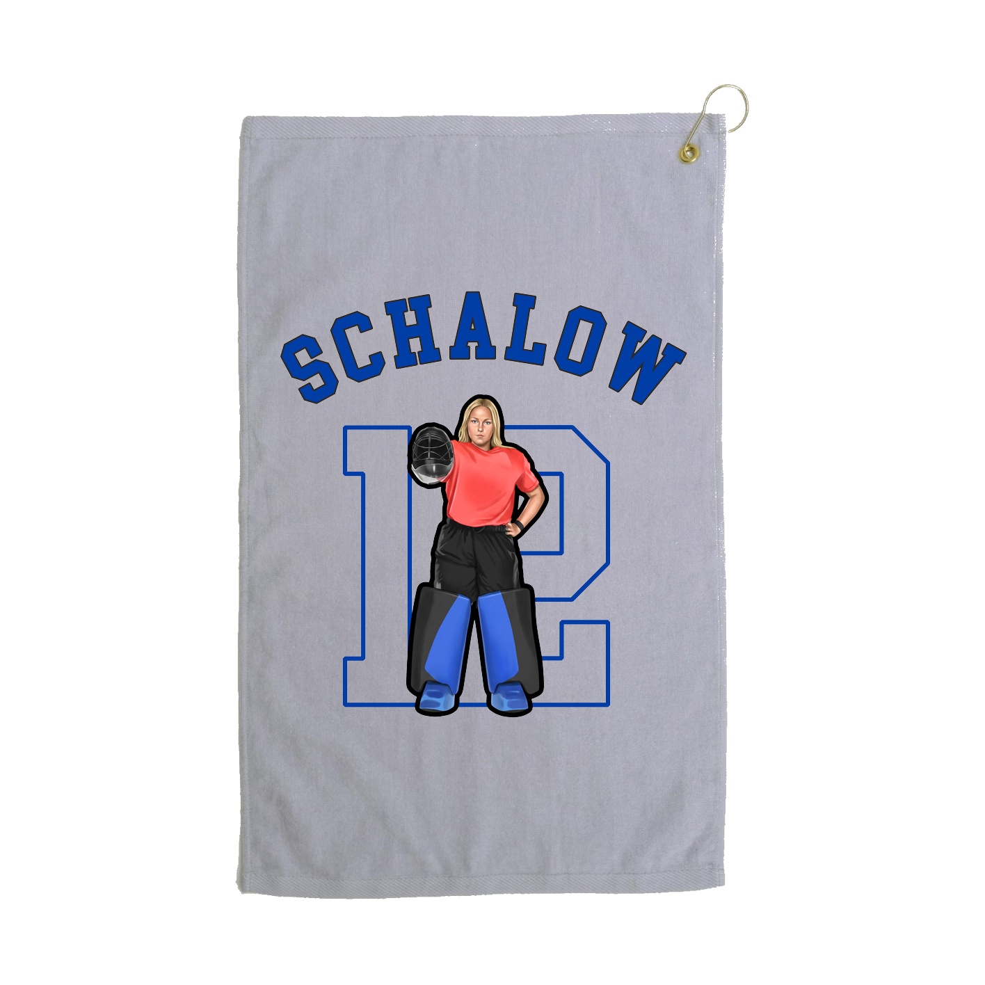 Golf Towel — Shirsey Arch in Grey