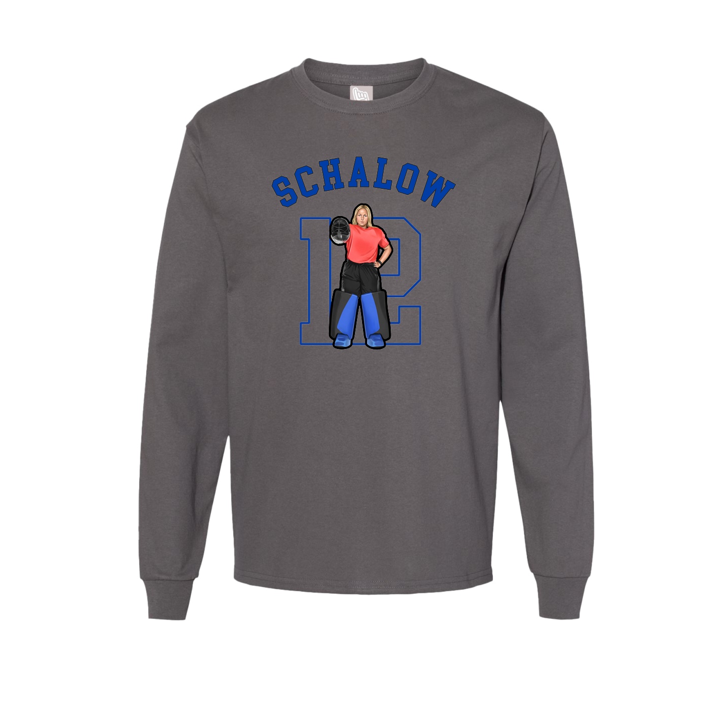Long Sleeve Tee — Shirsey Arch in Grey