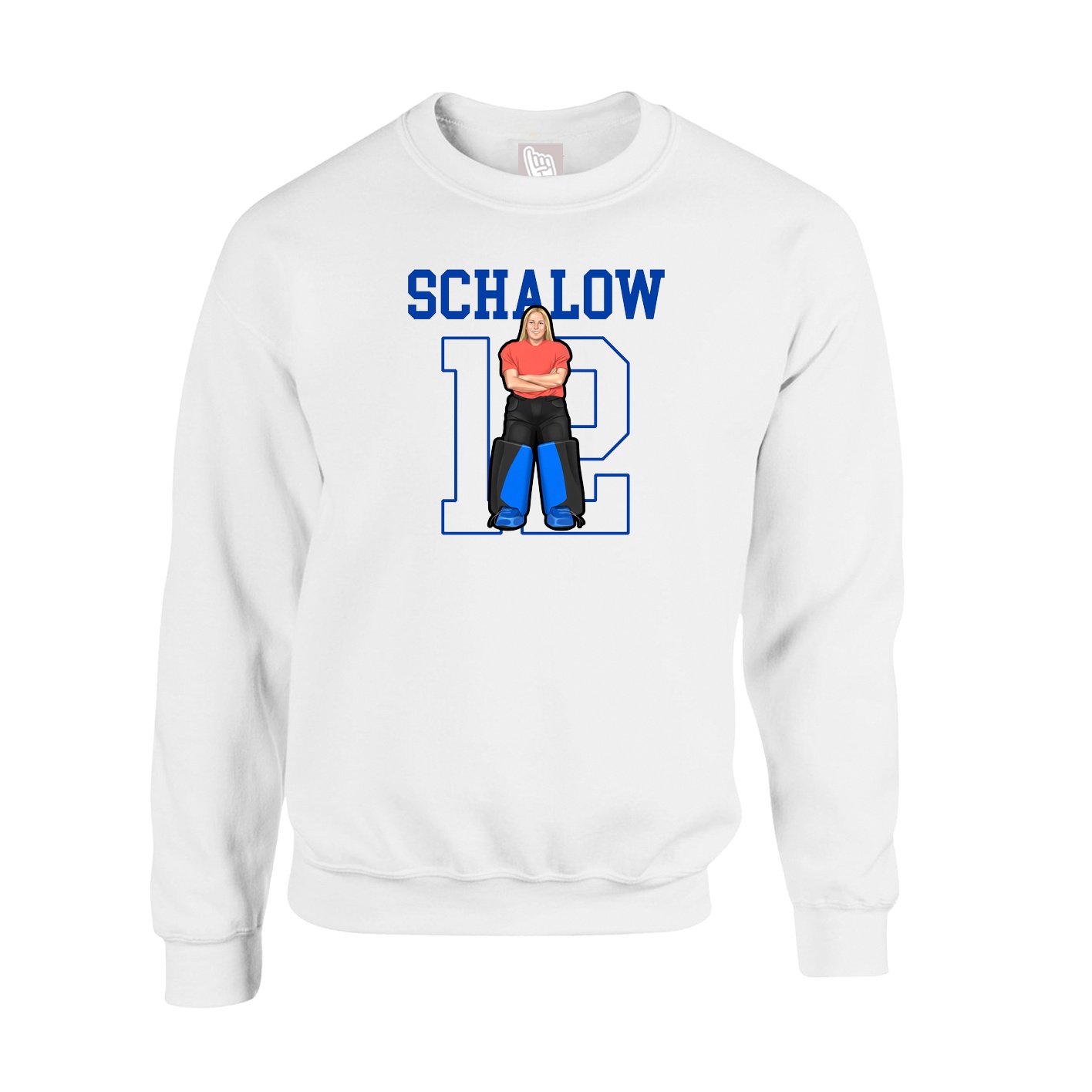 Fleece Crew — Shirsey in White