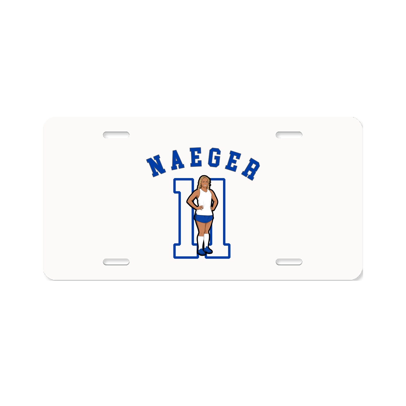 License Plate — Shirsey Arch in Classic