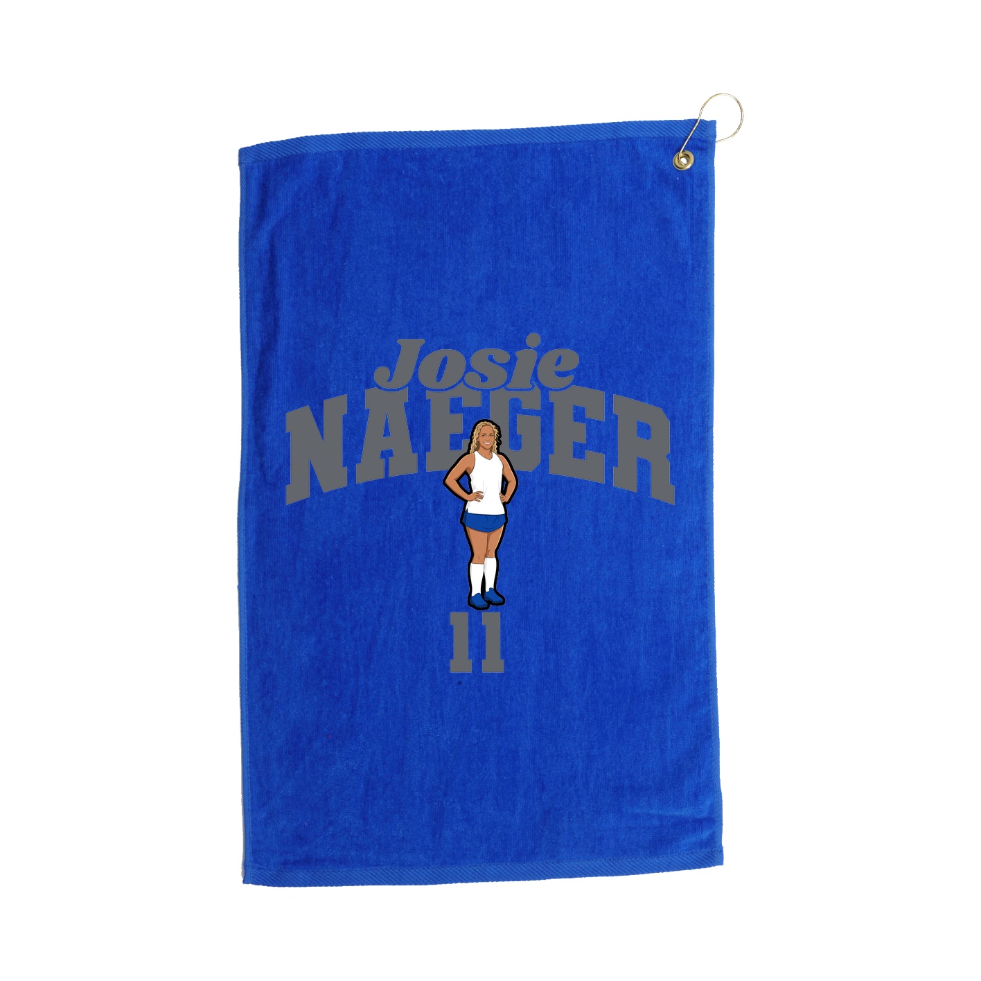 Golf Towel — Signature Arch in Royal