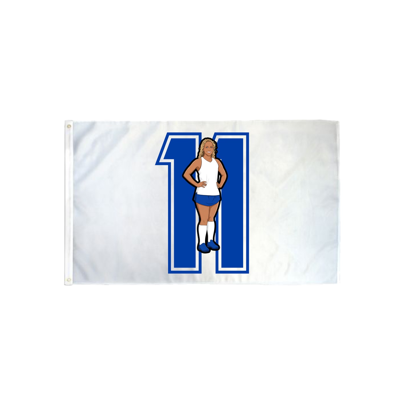 3x5 Flag — Number in Classic