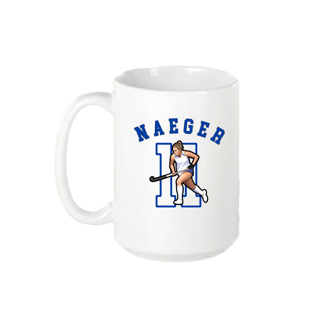 15oz Coffee Mug — Shirsey Arch in White