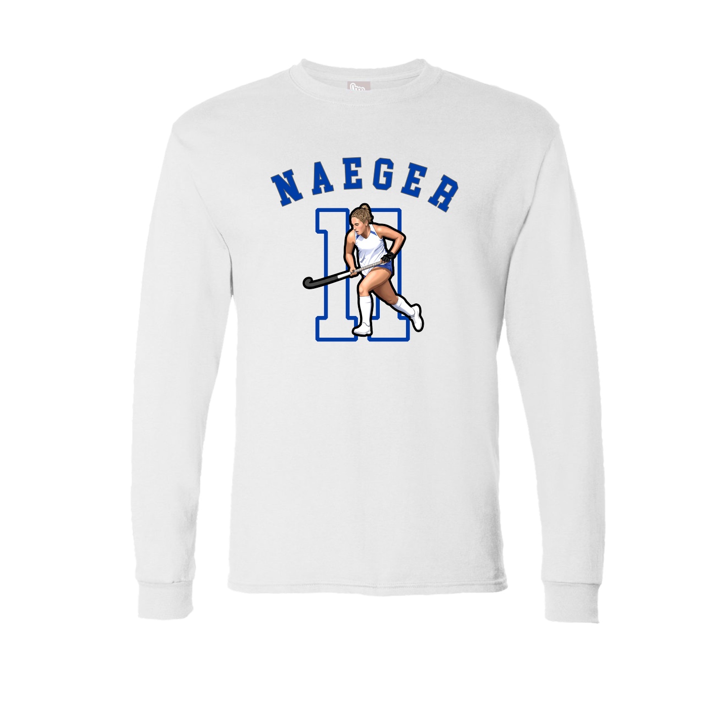 Long Sleeve Tee — Shirsey Arch in White