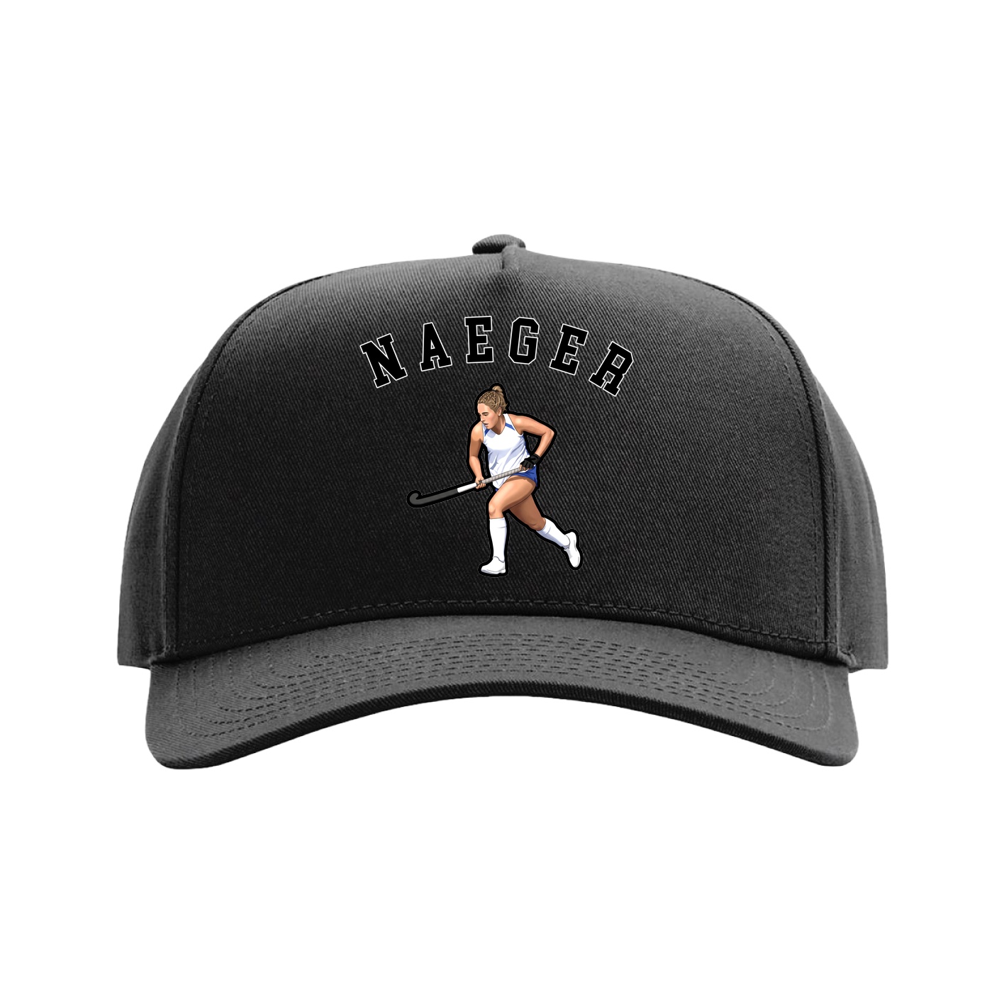 Full Fabric Five-Panel Champ Cap