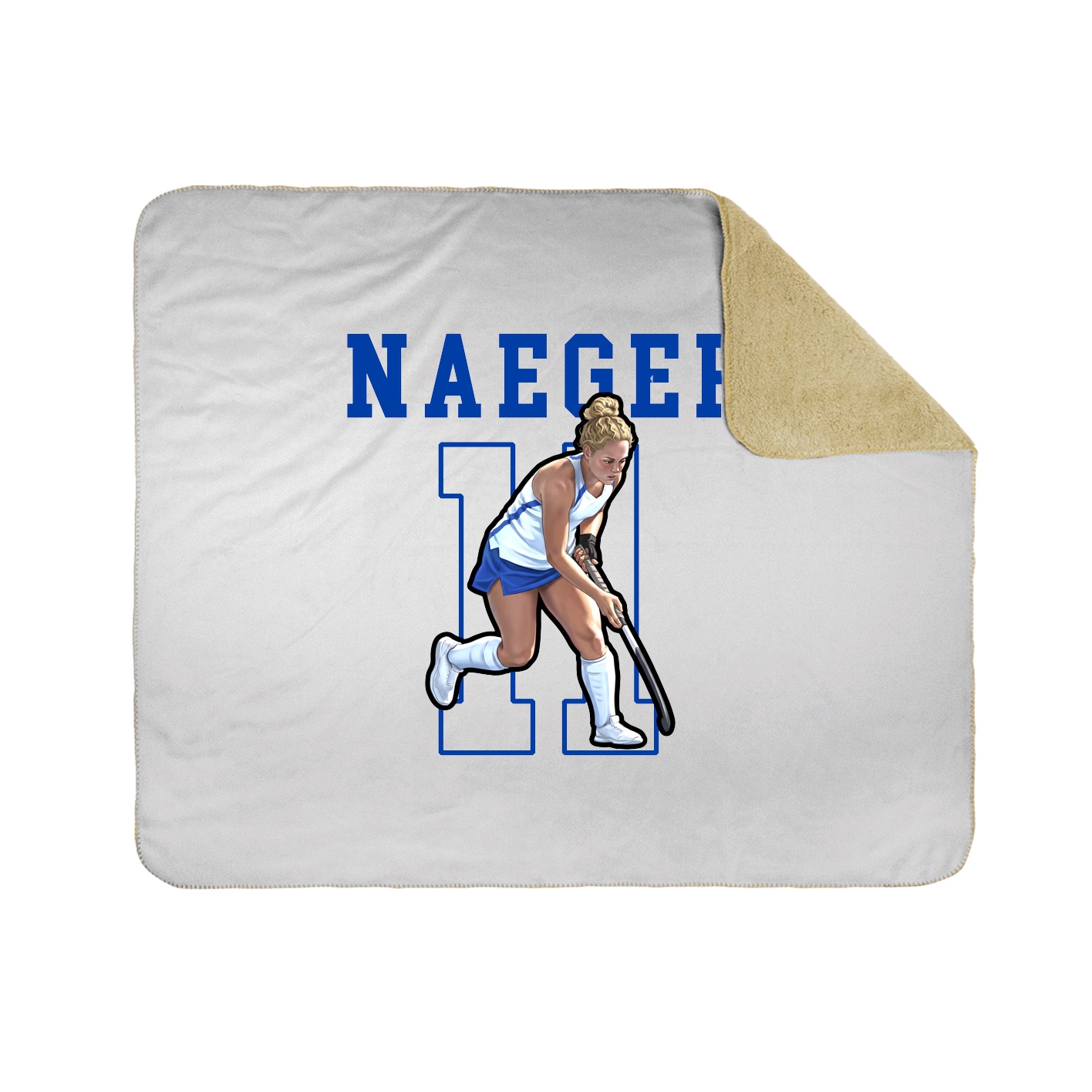 50x60 Sherpa Lined Throw Blanket