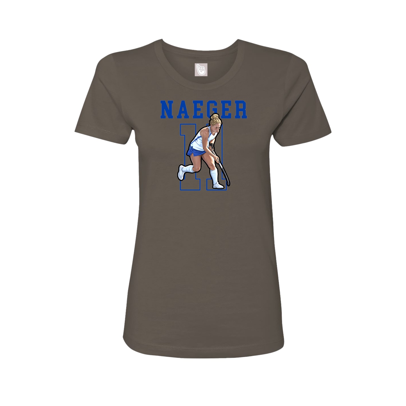 Fitted Women's Tee — Shirsey in Grey