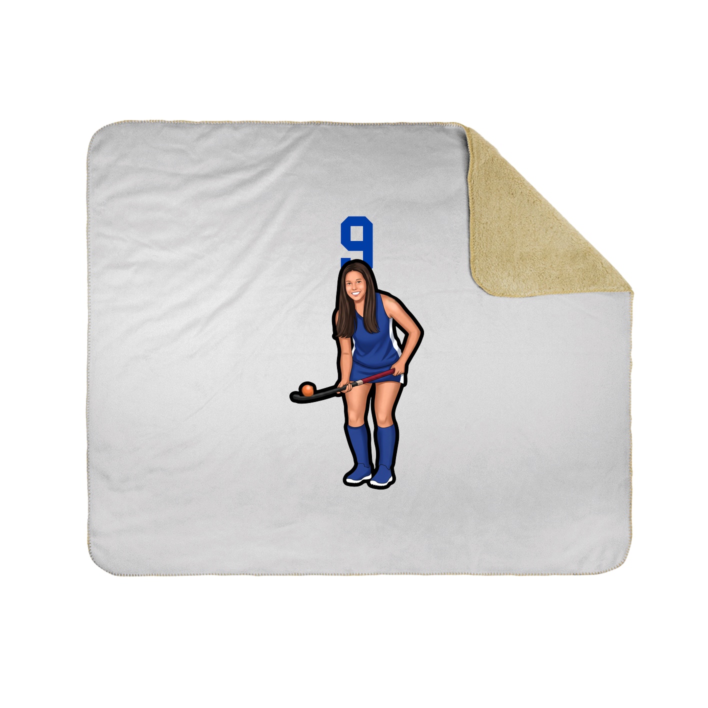 50x60 Sherpa Lined Throw Blanket
