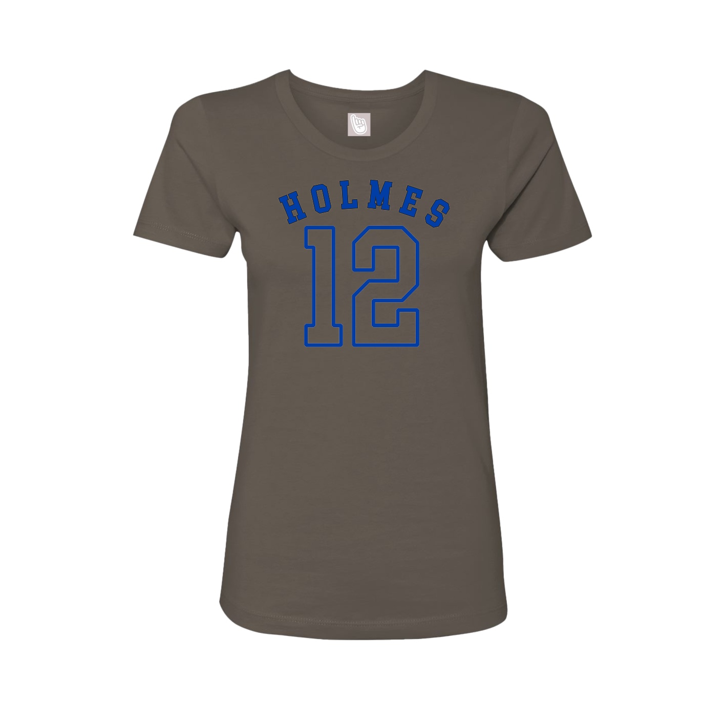Fitted Women's Tee — Shirsey Arch in Grey
