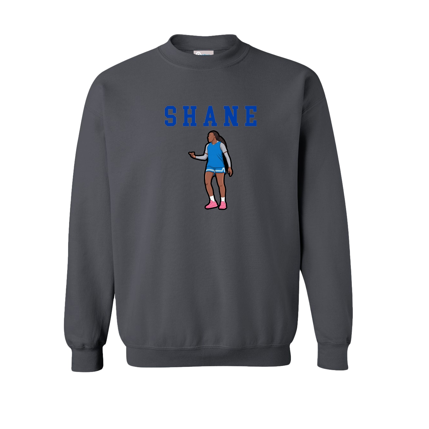 Fleece Crew — Shirsey in Grey