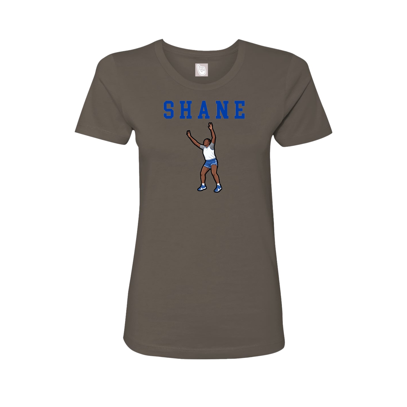 Fitted Women's Tee — Shirsey in Grey
