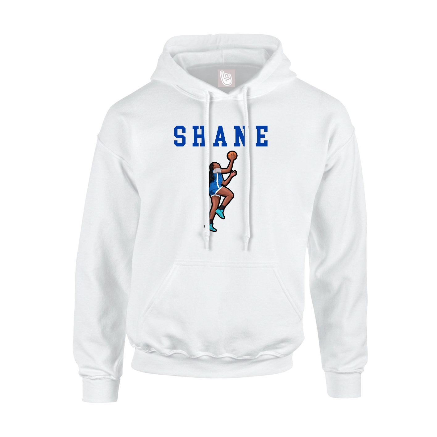 Youth Hoodie — Shirsey in White