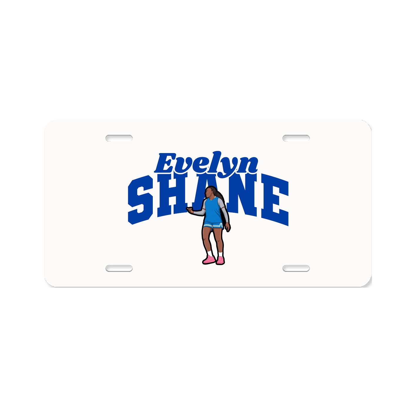 License Plate — Signature Arch in Classic