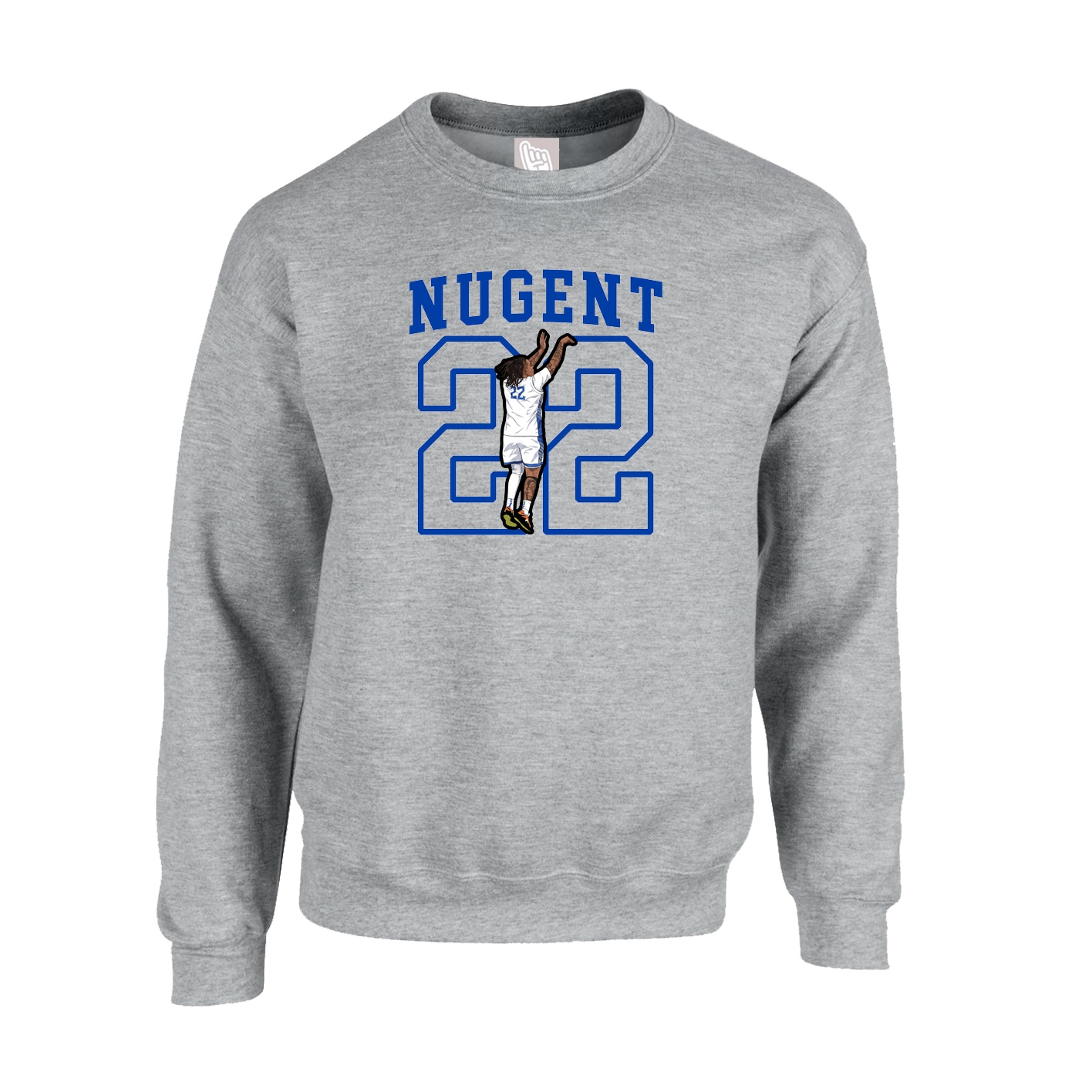 Fleece Crew — Shirsey in Grey
