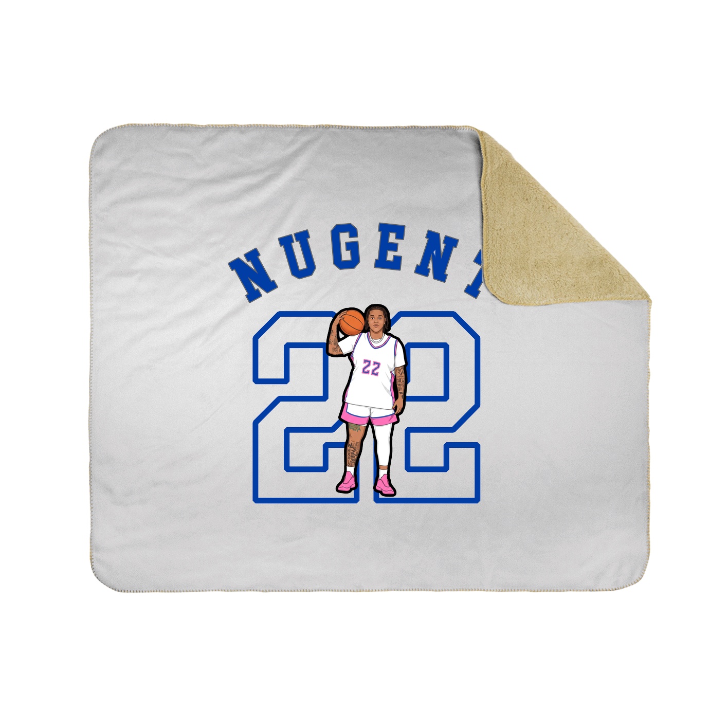 Throw Blanket — Shirsey Arch in White