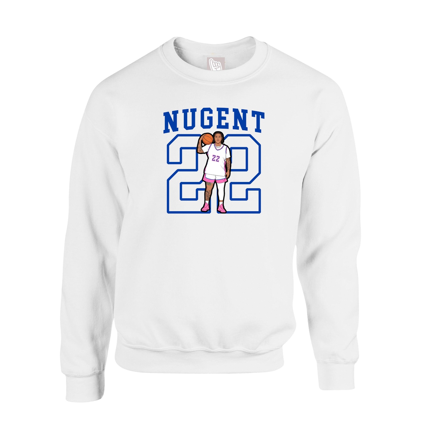 Fleece Crew — Shirsey in White
