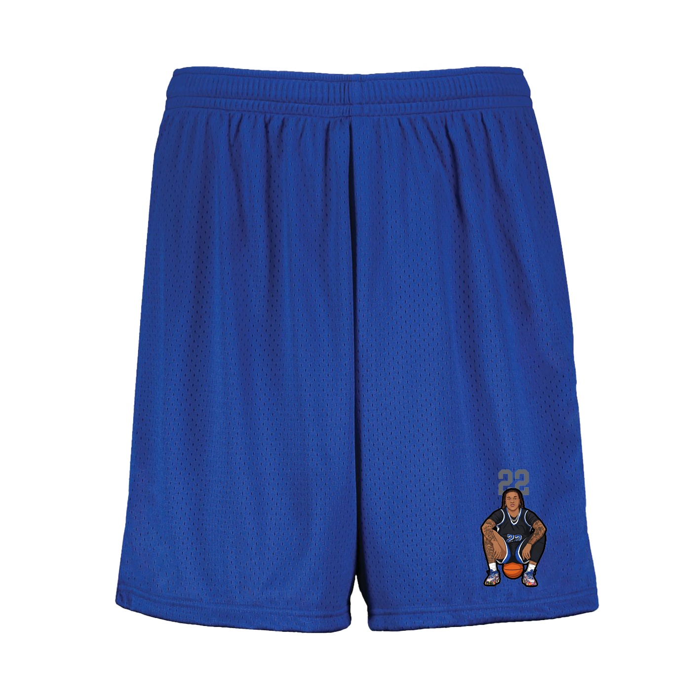 Shorts — Number Top in Royal