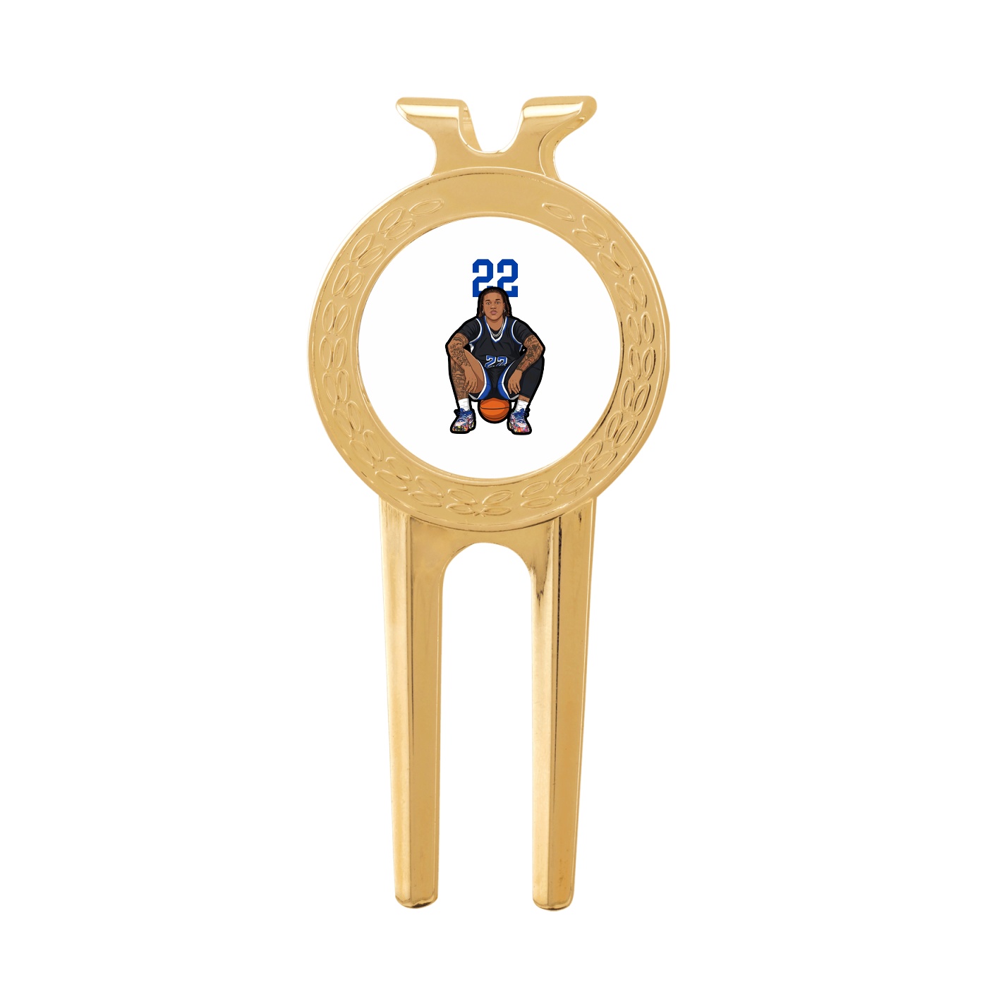 Divot Tool with Ball Marker — Number Top in Classic