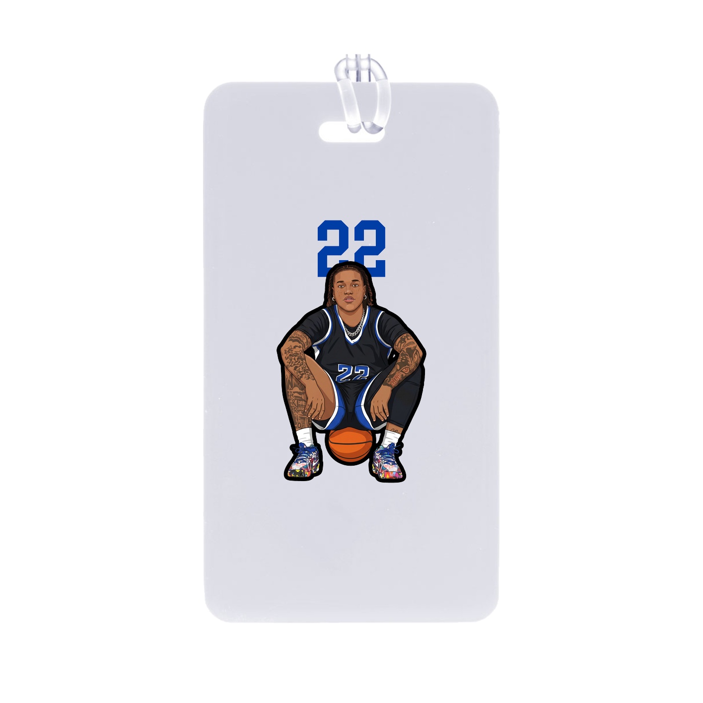 Bag Tag — Number Top in Classic