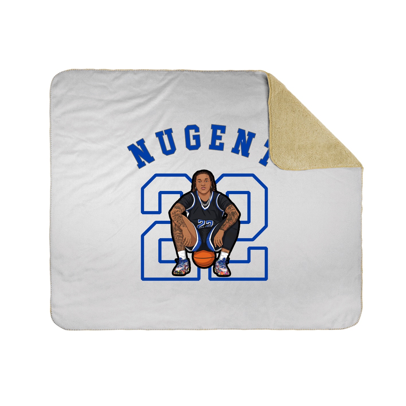 Throw Blanket — Shirsey Arch in White