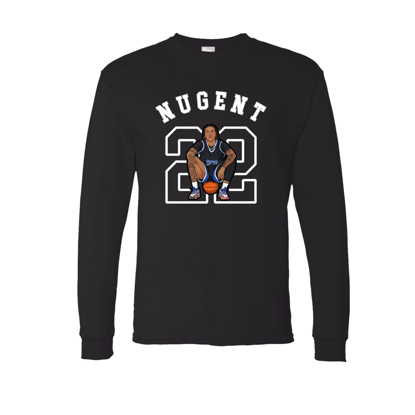 Long Sleeve Tee — Shirsey Arch in Black