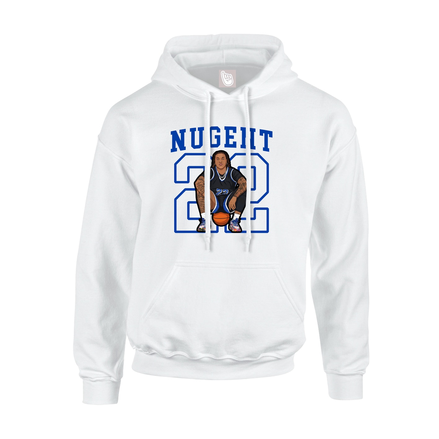 Hoodie — Shirsey in White