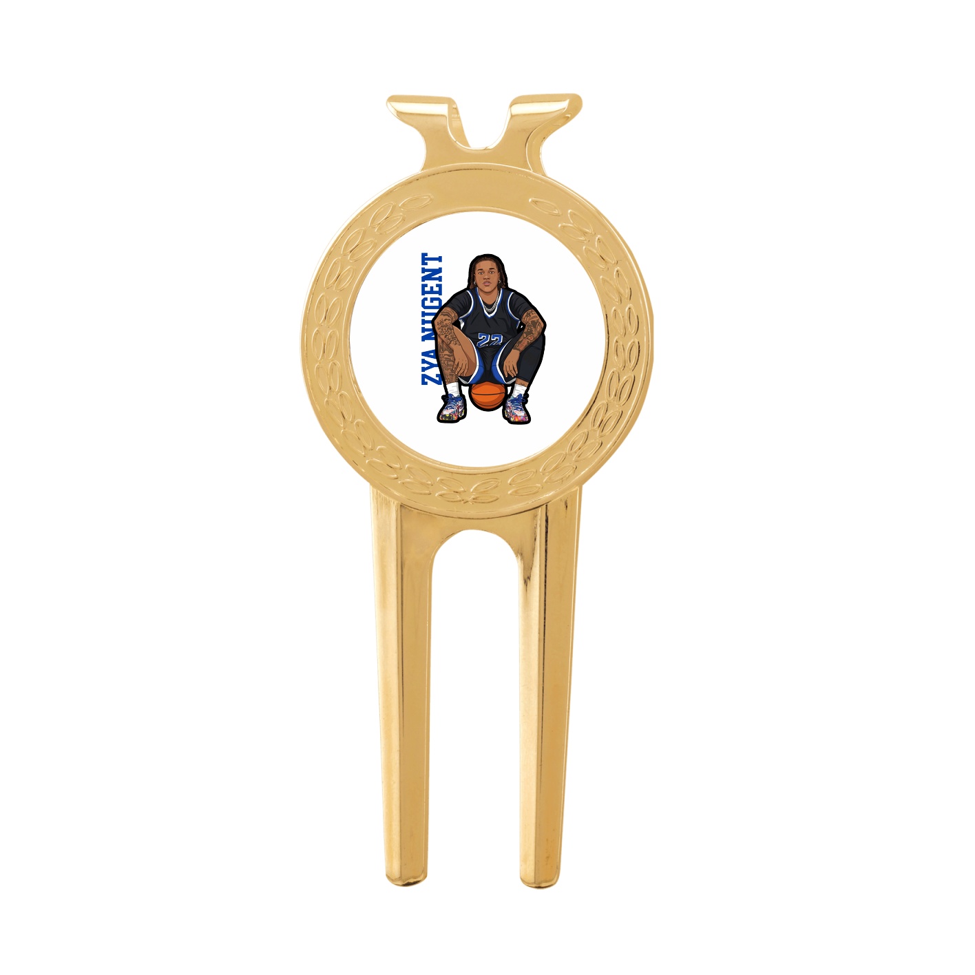 Divot Tool with Ball Marker — Name Vertical in Classic
