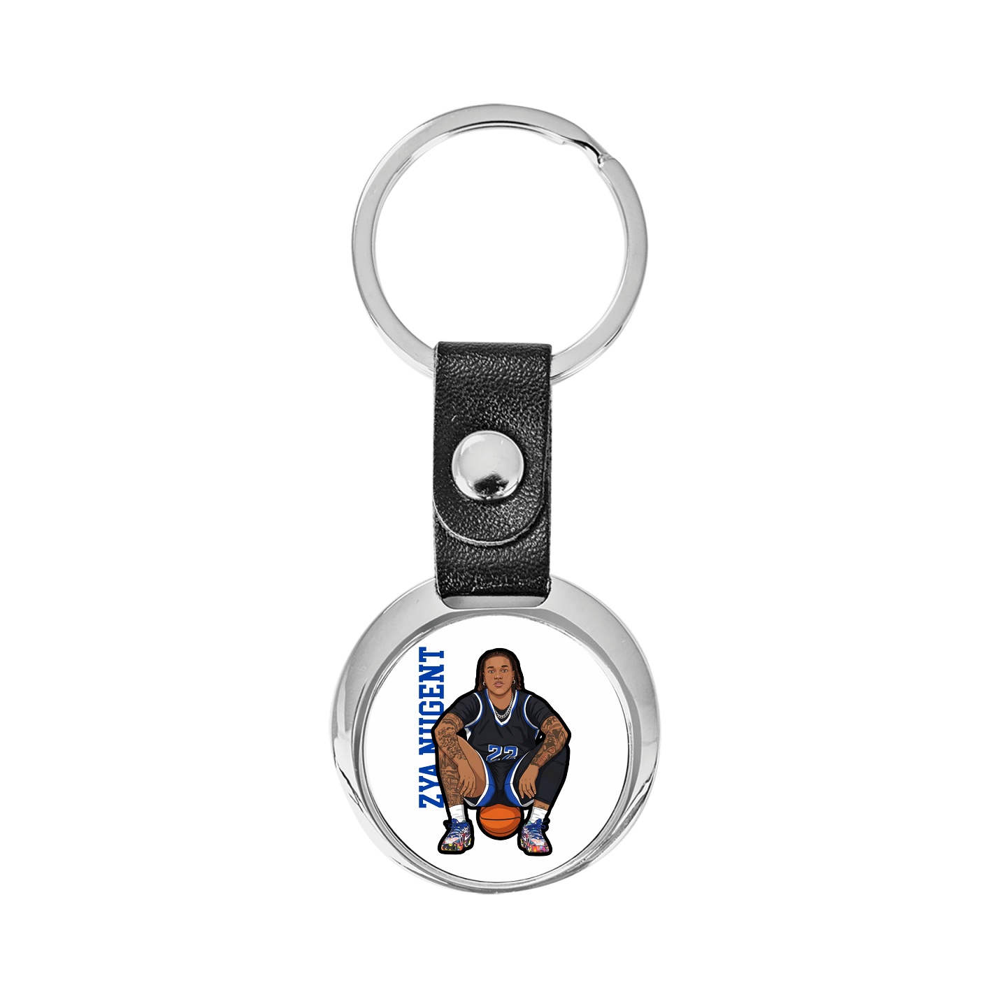 Key Chain — Name Vertical in Classic