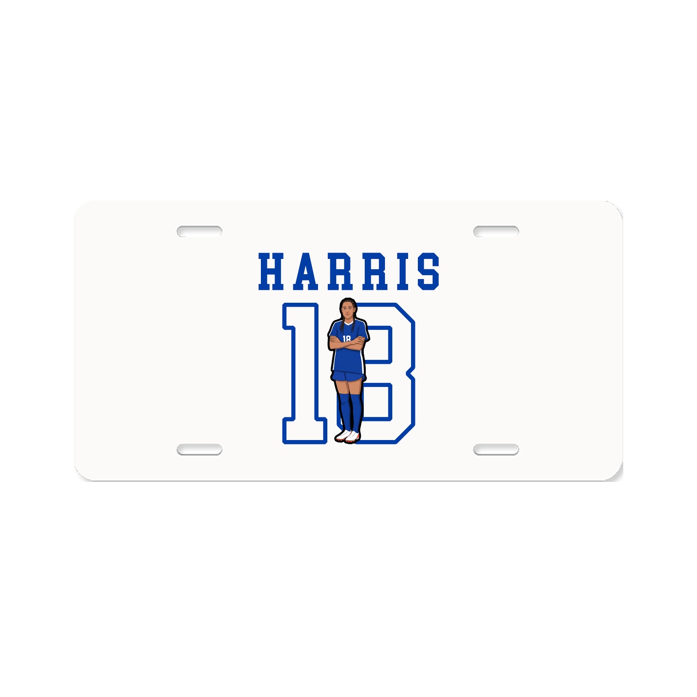 License Plate — Shirsey in Classic