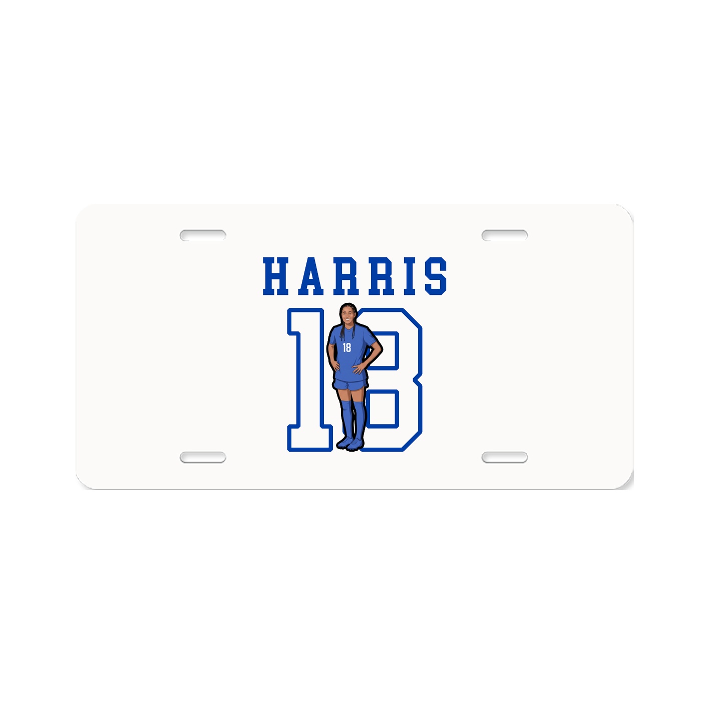 License Plate — Shirsey in Classic