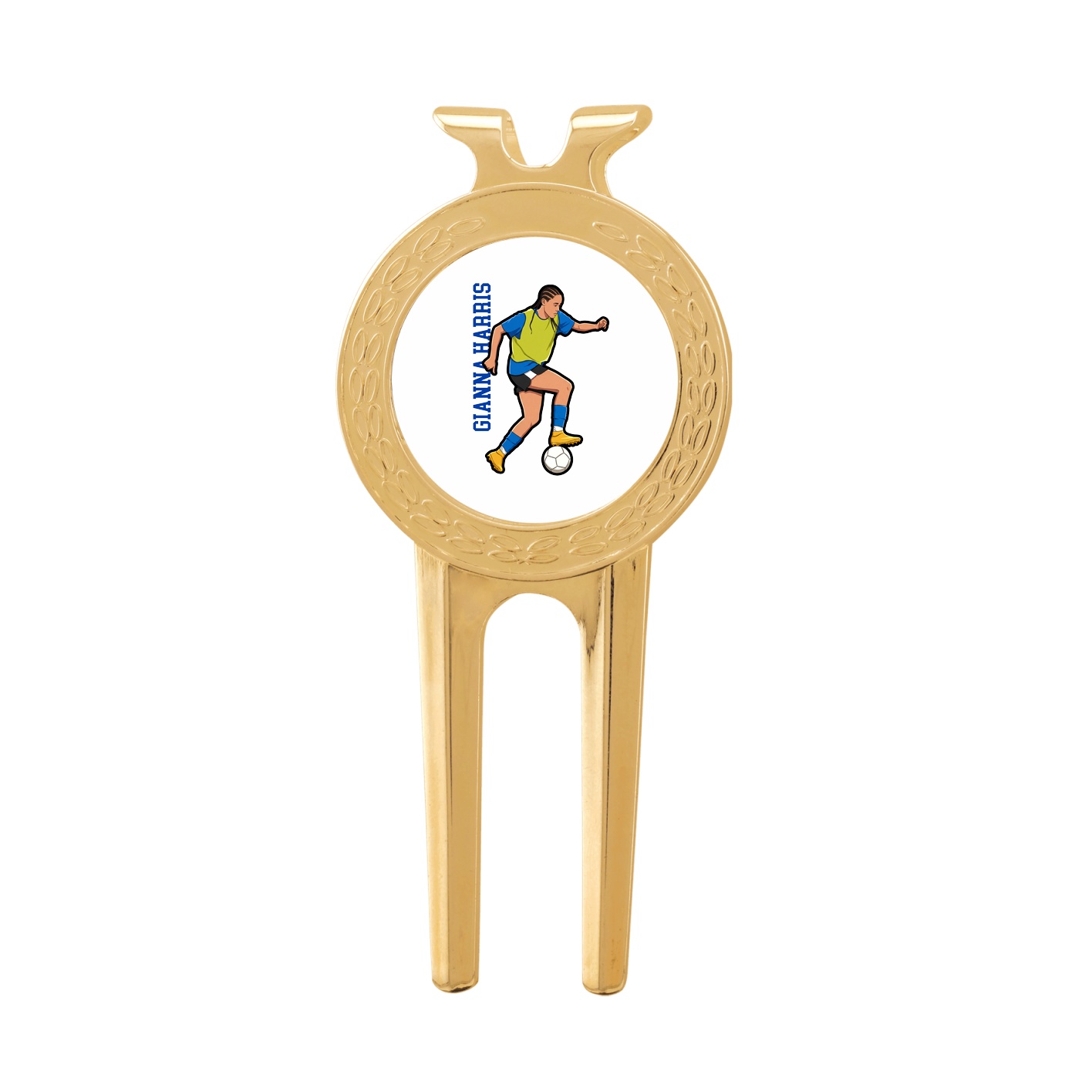 Divot Tool with Ball Marker — Name Vertical in Classic