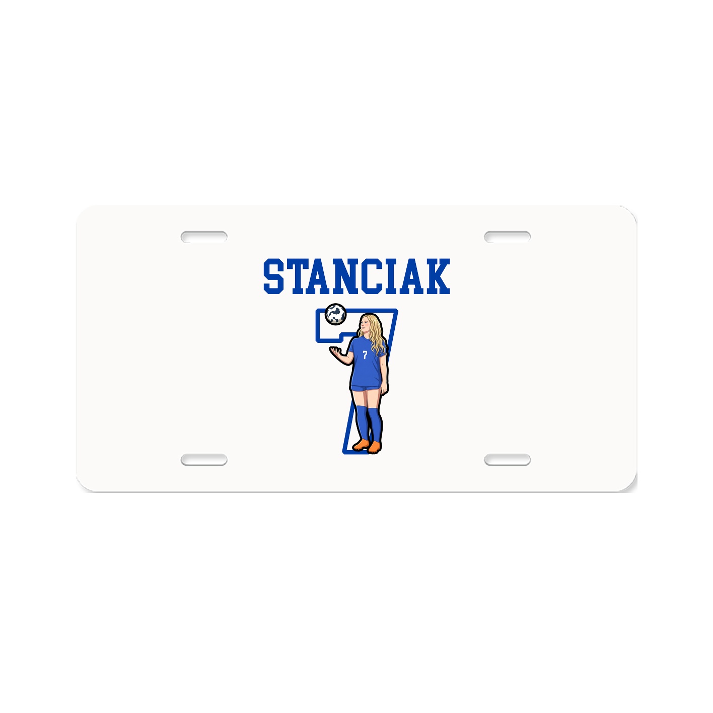 License Plate — Shirsey in Classic