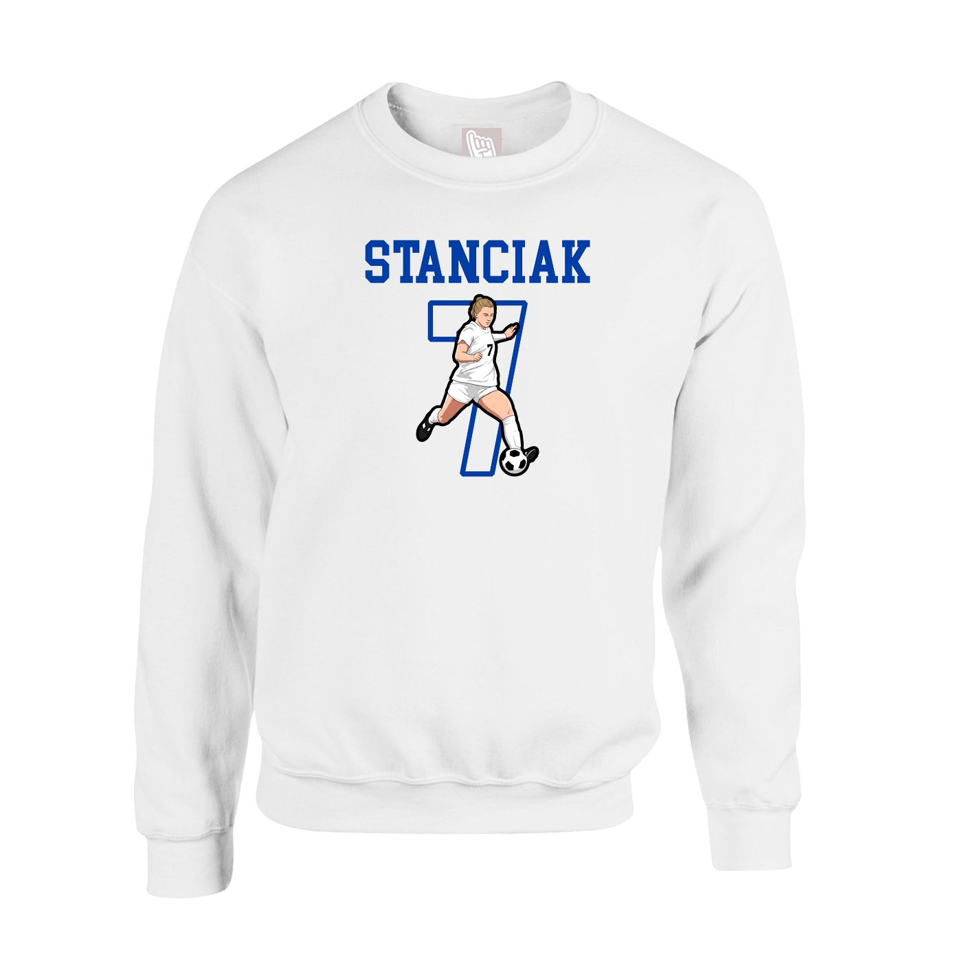 Fleece Crew — Shirsey in White