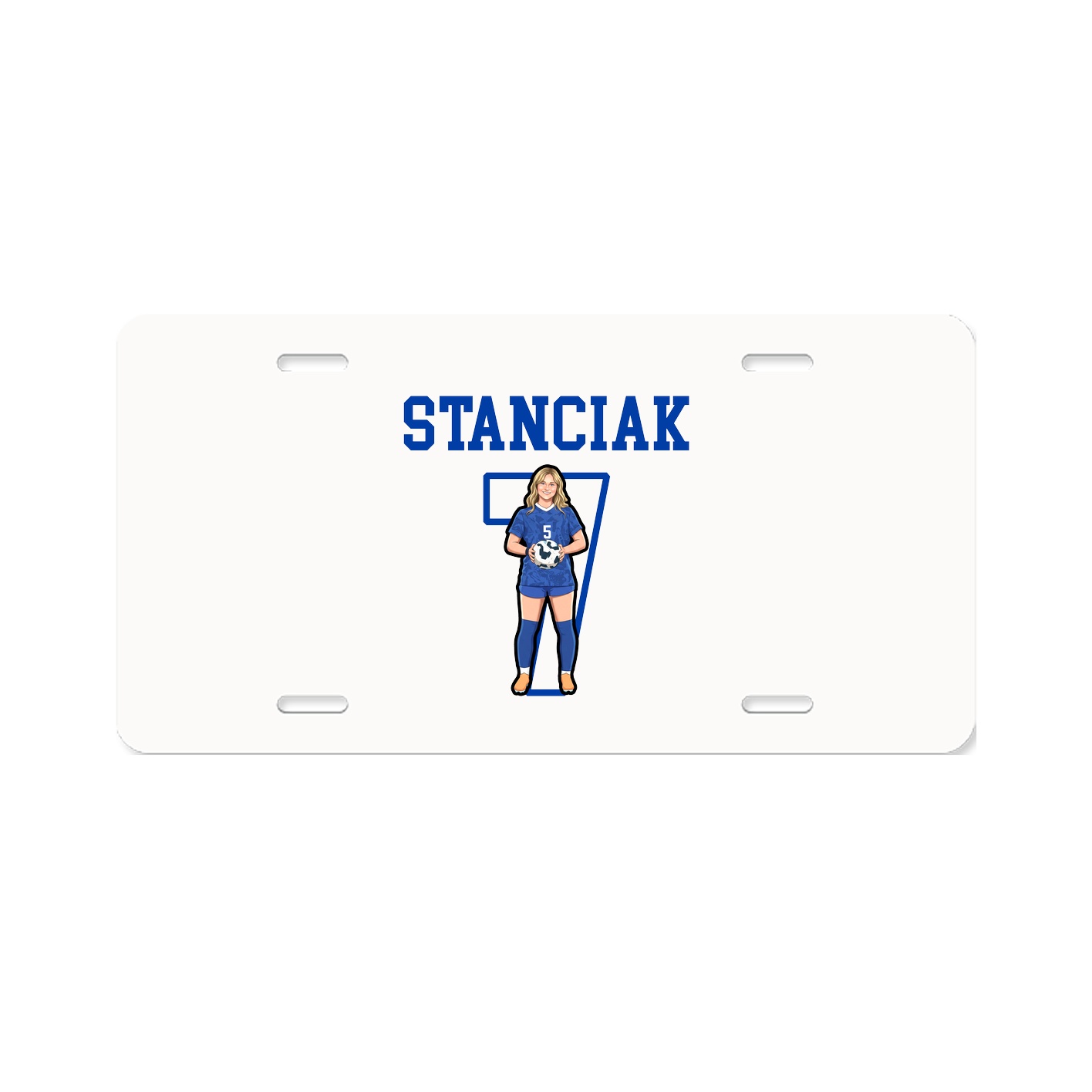 License Plate — Shirsey in Classic