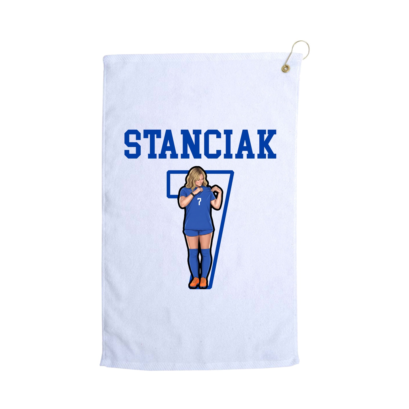 Golf Towel — Shirsey in White
