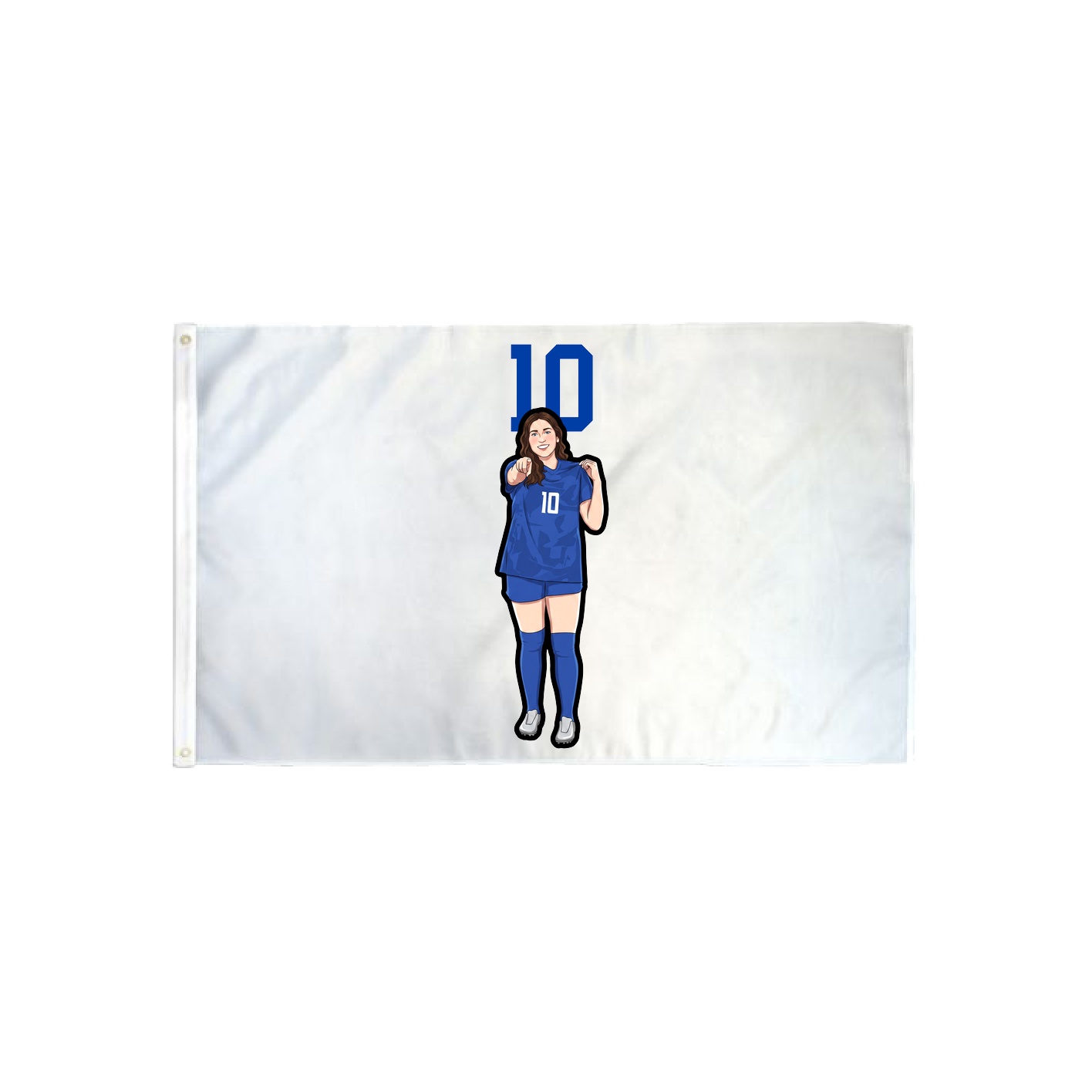 3x5 Flag — Number Top in Classic