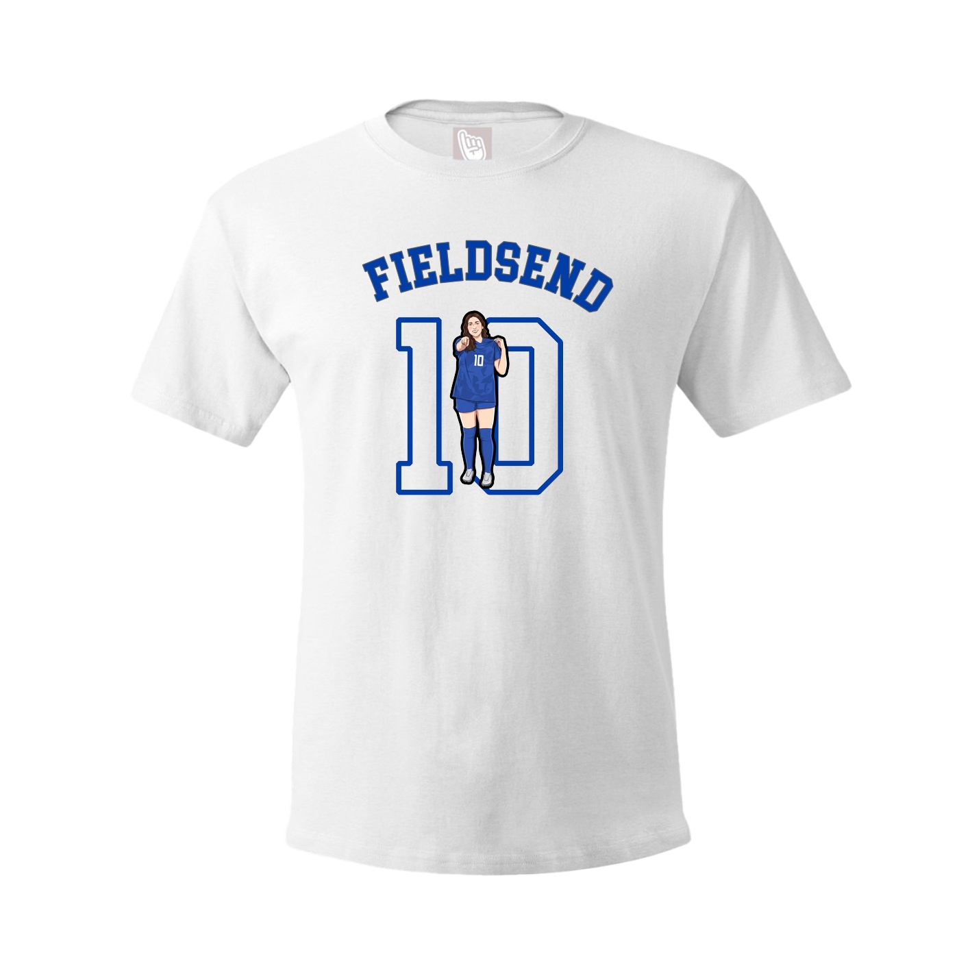 Tee — Shirsey Arch in White