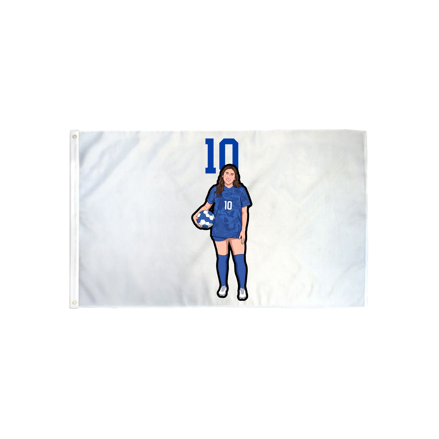 3x5 Flag — Number Top in Classic