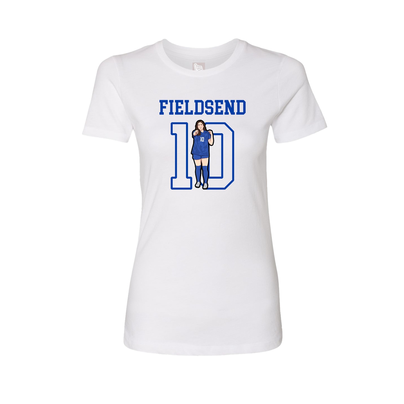 Fitted Women's Tee — Shirsey in White