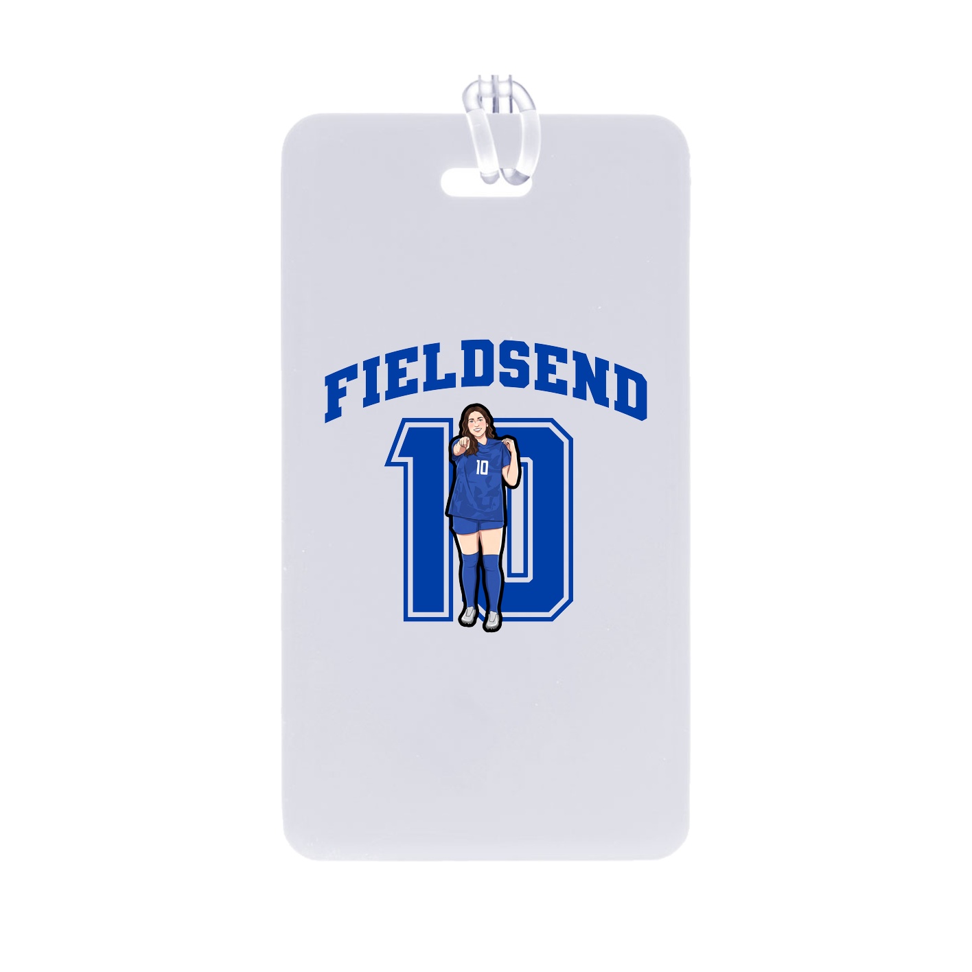 Bag Tag — Number in Classic