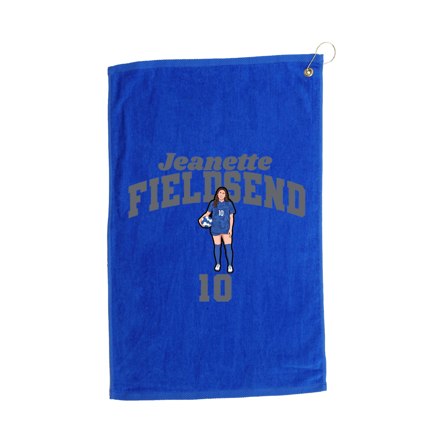 Golf Towel — Signature Arch in Royal