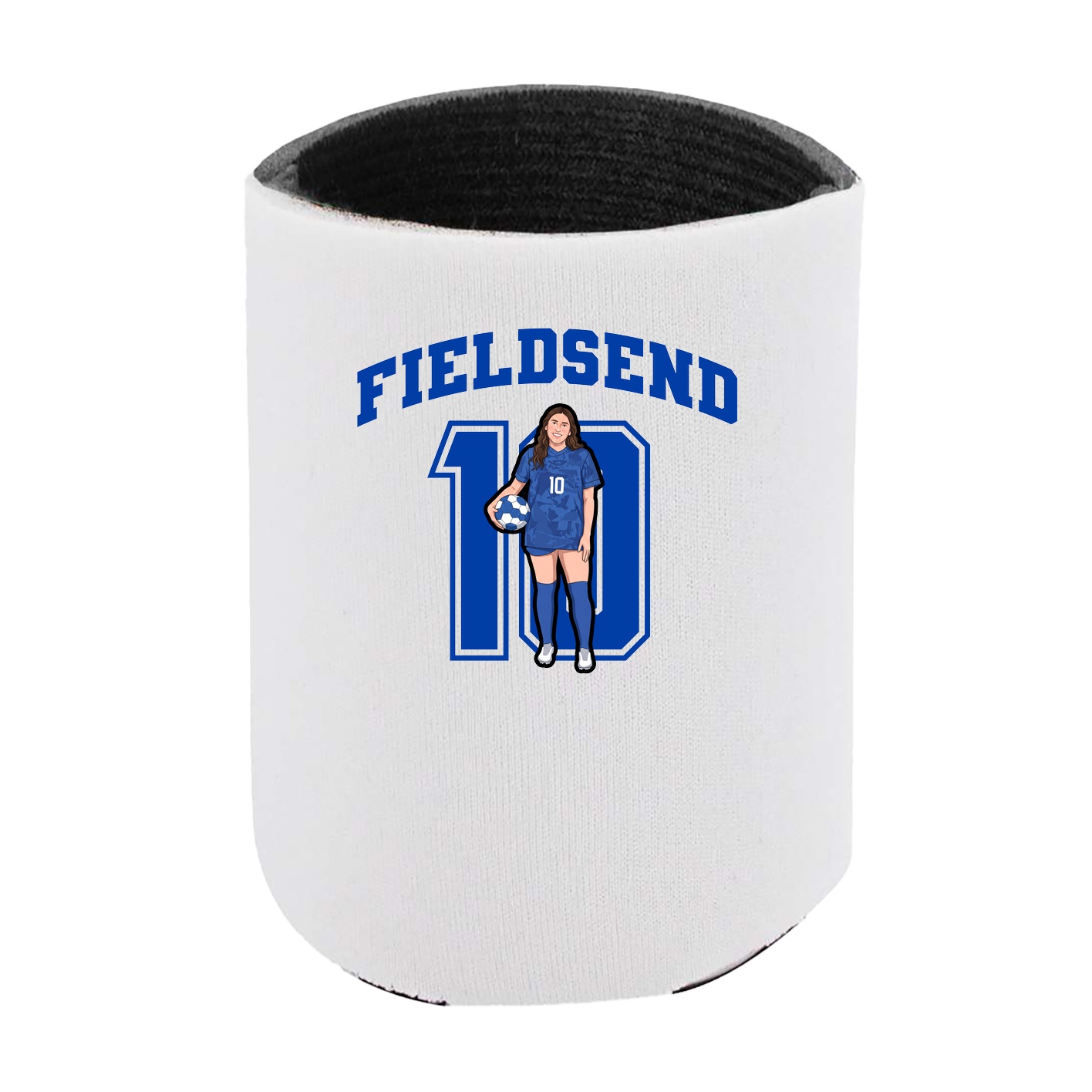 Can Holder — Number in White
