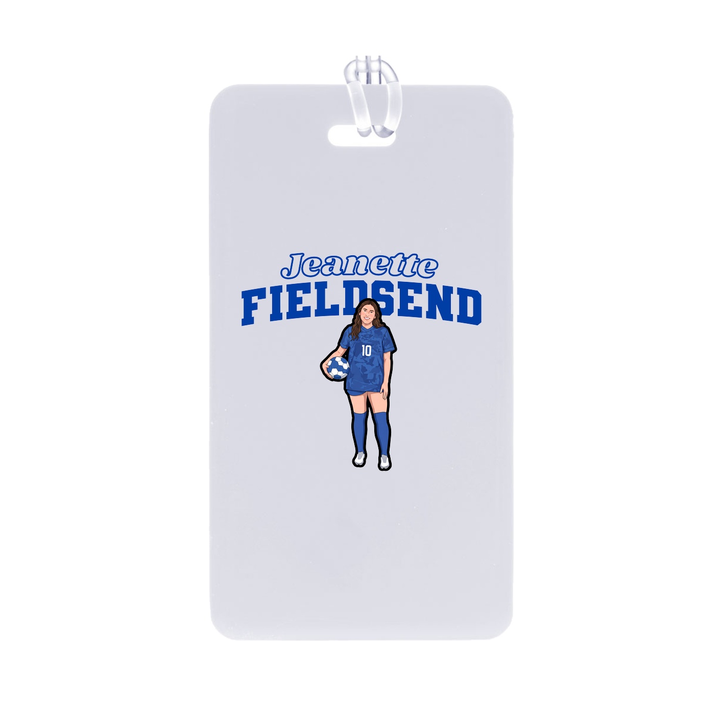 Bag Tag — Name Arch in Classic