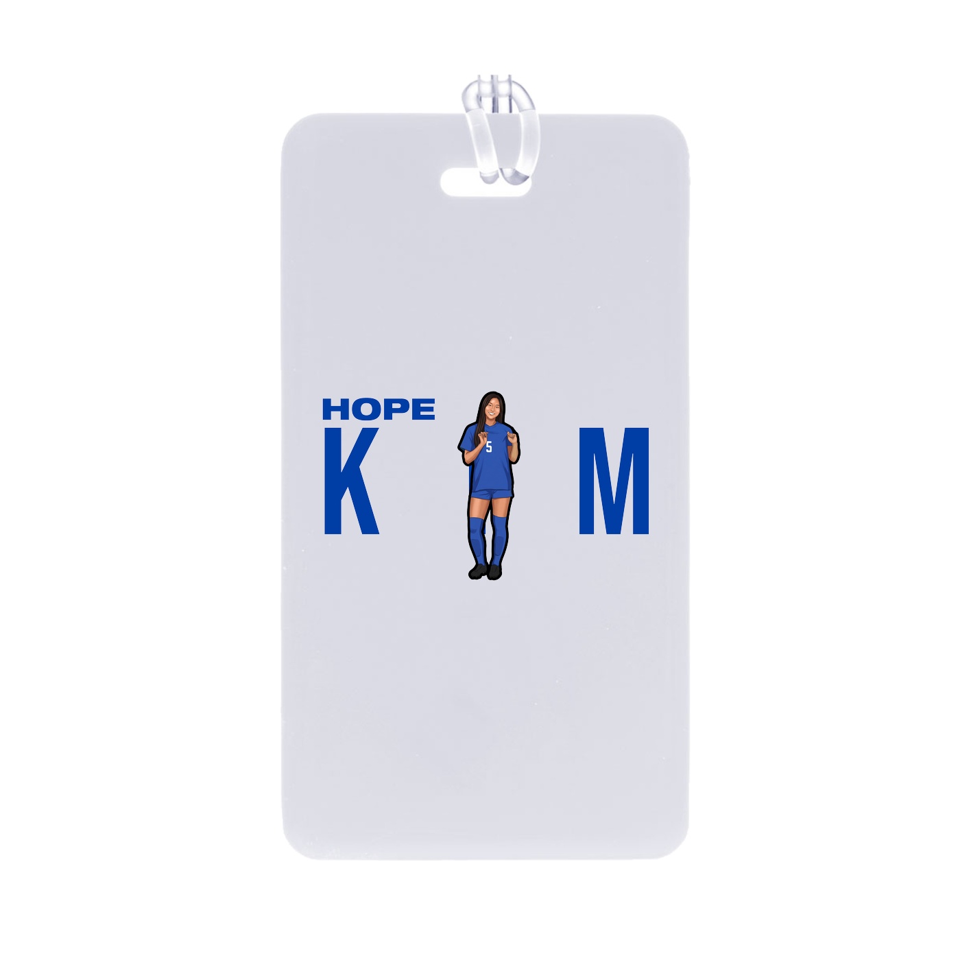 Bag Tag — Player Name in Classic