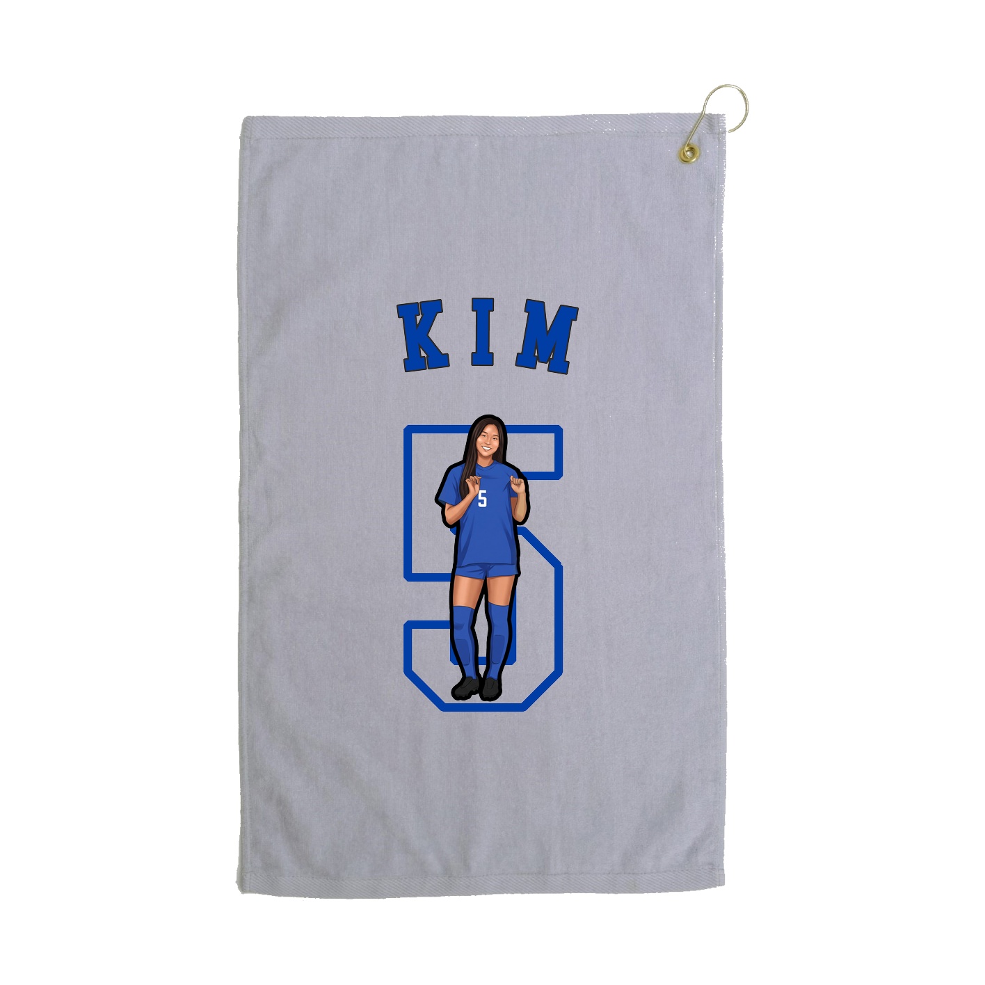 Golf Towel — Shirsey Arch in Grey