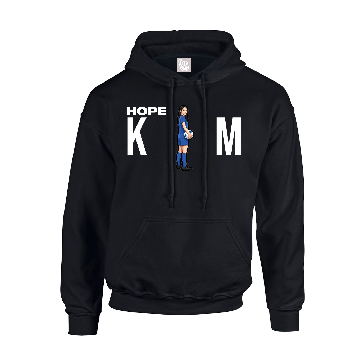 Hoodie — Player Name in Black