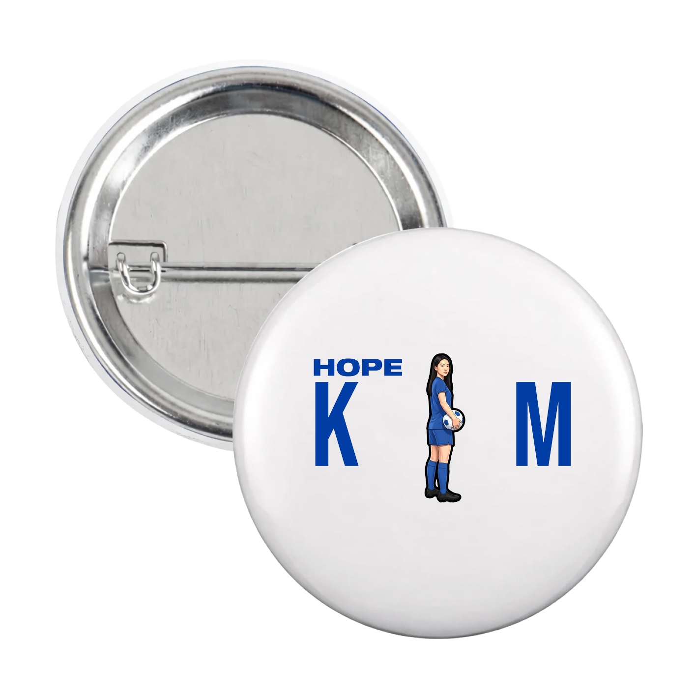 Game Day Button — Player Name in White
