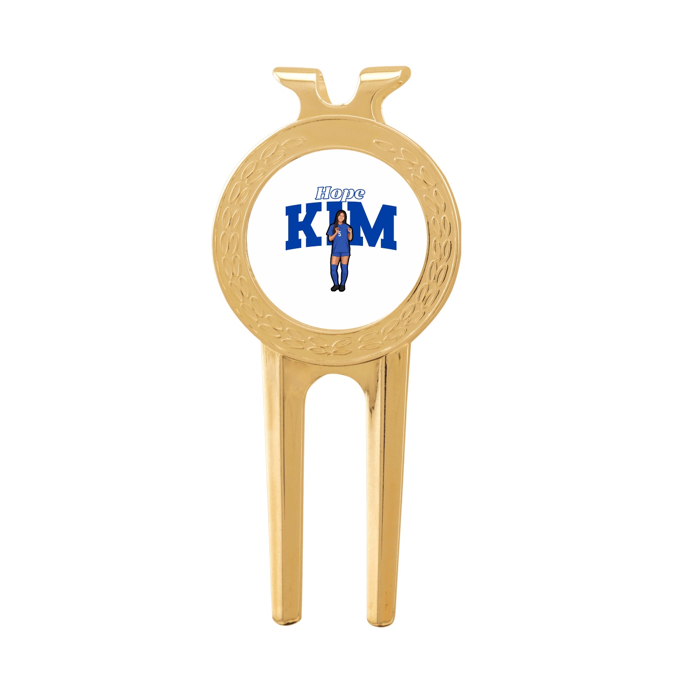 Divot Tool with Ball Marker — Name Arch in Classic